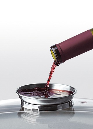 - Keramik-Topf-Set, 10-teilig mit Granit-Keramik-Beschichtung, in Farbe ROT – Farbe ROT – Ansicht 