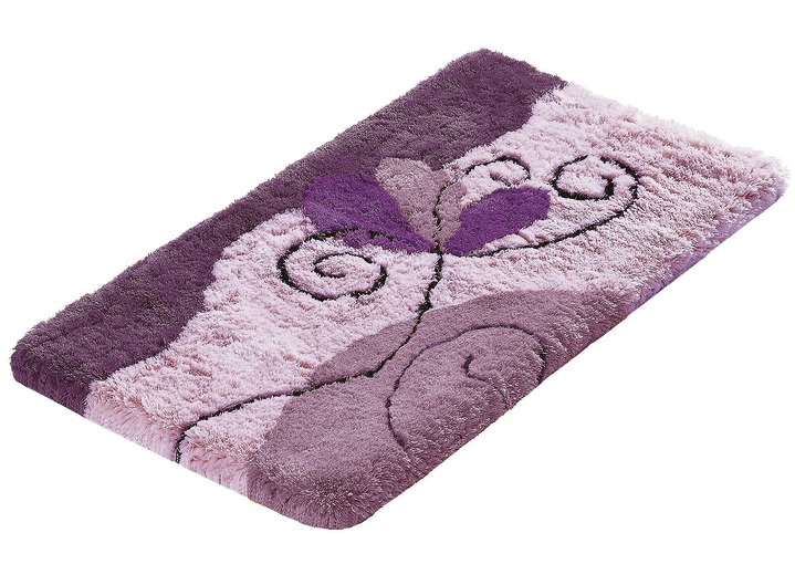 Badgarnituren - Badgarnitur in Table Tuft Qualität, in Größe 100 (Vorleger halbrund, 50/ 80 cm) bis 112 (WC-Deckelbezug, 47/ 50 cm), in Farbe GRÜN Ansicht 5