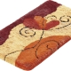 Badgarnituren - Badgarnitur in Table Tuft Qualität – Farbe TERRA Badgarnituren - Badgarnitur in Table Tuft Qualität, in Größe 100 (Vorleger halbrund, 50/ 80 cm) bis 112 (WC-Deckelbezug, 47/ 50 cm), in Farbe BEIGE