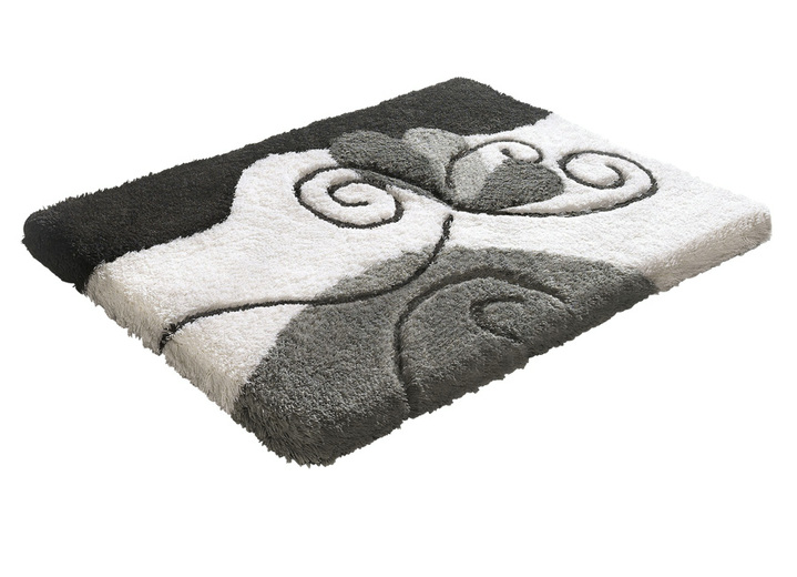 Badgarnituren - Badgarnitur in Table Tuft Qualität, in Größe 100 (Vorleger halbrund, 50/ 80 cm) bis 112 (WC-Deckelbezug, 47/ 50 cm), in Farbe GRÜN Ansicht 7