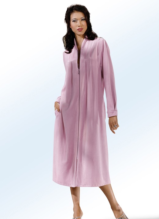 Hausmäntel - Hausmantel von COMODO, in Größe 038 bis 058, in Farbe NACHTBLAU Ansicht 2