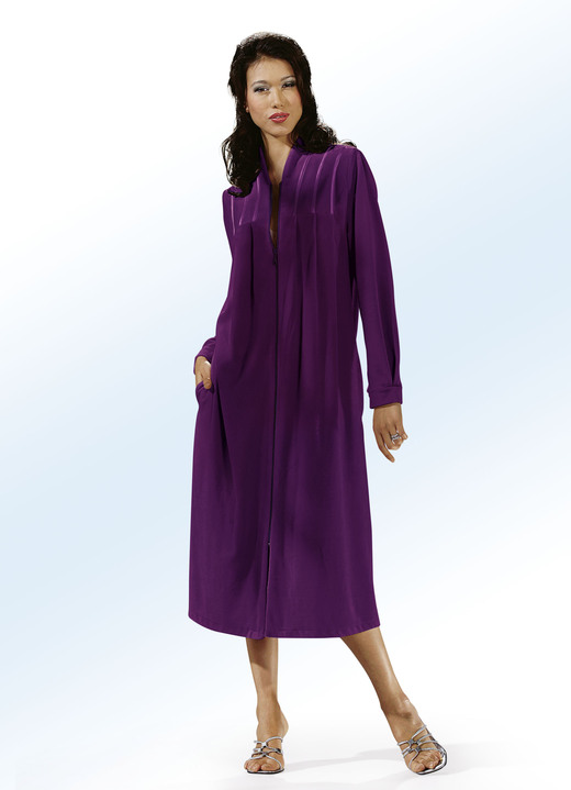 Hausmäntel - Hausmantel von COMODO, in Größe 038 bis 058, in Farbe NACHTBLAU Ansicht 4