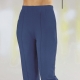 Freizeithosen - Hose mit bequemem Dehnbund – Farbe JEANSBLAU Freizeithosen - Hose mit bequemem Dehnbund, in Größe 018 bis 056, in Farbe DUNKELBRAUN