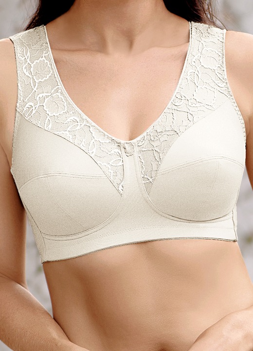 Soft-BH - Anita Entlastungs-BH, in Größe 075 bis 115, in Cup F, in Farbe SCHWARZ Ansicht 3