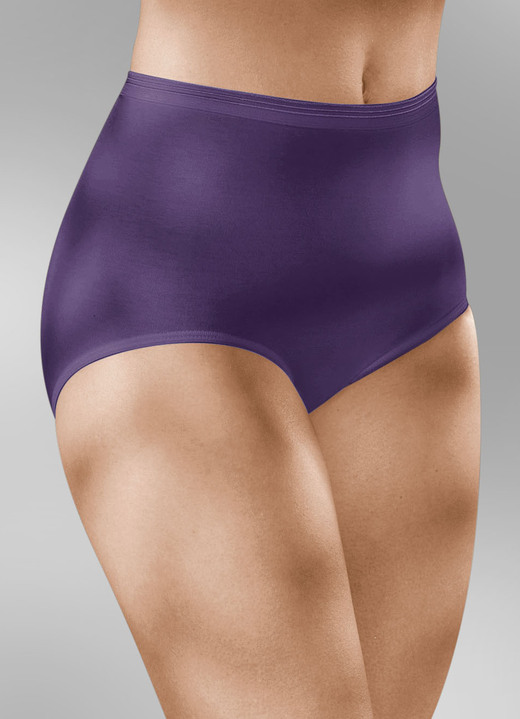 Slips - Speidel Viererpack Slips ohne Seitennähte Ansicht 9 Slips - Speidel Viererpack Slips ohne Seitennähte, in Größe 038 bis 054, in Farbe AZURBLAU Ansicht 9