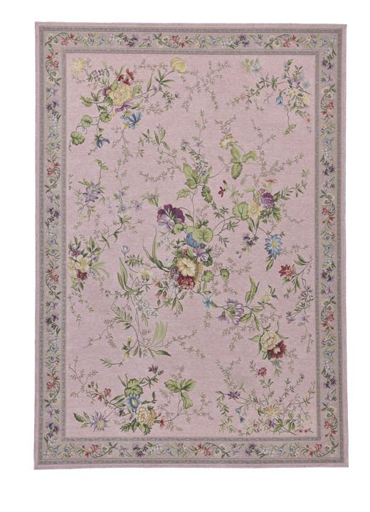 Klassisch - Gewebte Brücken und Teppiche, in Größe 103 (Brücke, 60x 90 cm) bis 309 (Bettumrandung:  2 Vorlegern, je 60x90 cm und 1 Läufer, 70x220 cm), in Farbe SCHWARZ Ansicht 3