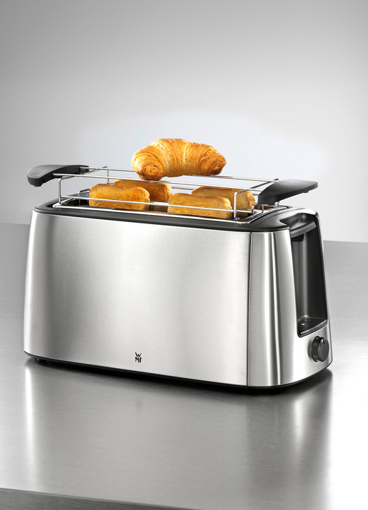 Küchengeräte - WMF-Doppel-Langschlitztoaster aus der Serie Bueno, in Farbe EDELSTAHL