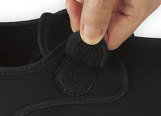 Gesundheitsschuhe - Klettslipper Josephine in Weite H für den kräftigen Fuß, in Größe 036 bis 042, in Farbe BEIGE Ansicht 3