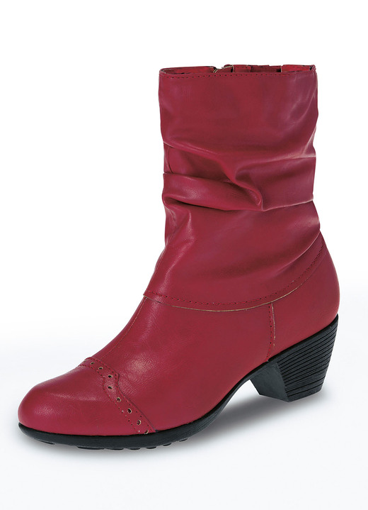 Stiefel & Stiefeletten - Andrea Conti, modische Damen-Stiefeletten, Winterschuhe, mit Reißverschluss Ansicht 5 Stiefel & Stiefeletten - Andrea Conti, modische Damen-Stiefeletten, Winterschuhe, mit Reißverschluss, in Größe 036 bis 042, in Farbe SCHWARZ Ansicht 5