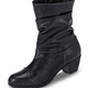 Stiefel & Stiefeletten - Andrea Conti, modische Damen-Stiefeletten, Winterschuhe, mit Reißverschluss – Farbe SCHWARZ Stiefel & Stiefeletten - Andrea Conti, modische Damen-Stiefeletten, Winterschuhe, mit Reißverschluss, in Größe 036 bis 042, in Farbe SCHWARZ