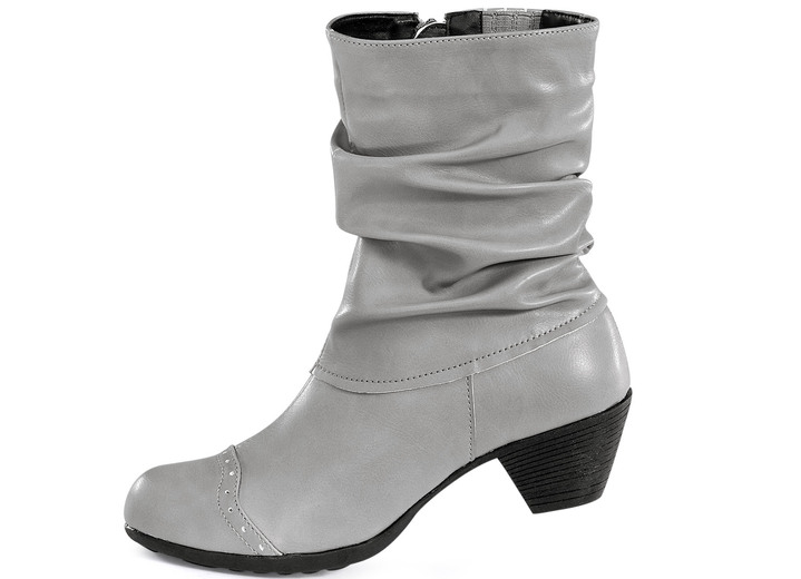 Stiefel & Stiefeletten - Andrea Conti, modische Damen-Stiefeletten, Winterschuhe, mit Reißverschluss Ansicht 7 Stiefel & Stiefeletten - Andrea Conti, modische Damen-Stiefeletten, Winterschuhe, mit Reißverschluss, in Größe 036 bis 042, in Farbe SCHWARZ Ansicht 7