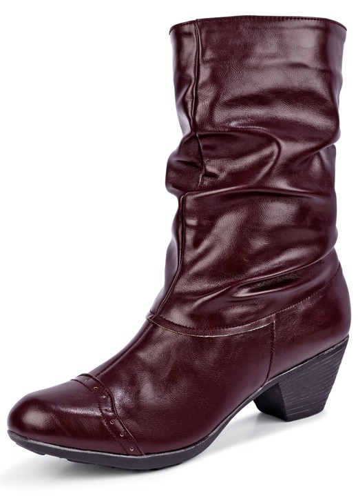 Stiefel & Stiefeletten - Andrea Conti, modische Damen-Stiefeletten, Winterschuhe, mit Reißverschluss Ansicht 4 Stiefel & Stiefeletten - Andrea Conti, modische Damen-Stiefeletten, Winterschuhe, mit Reißverschluss, in Größe 036 bis 042, in Farbe JEANS Ansicht 4