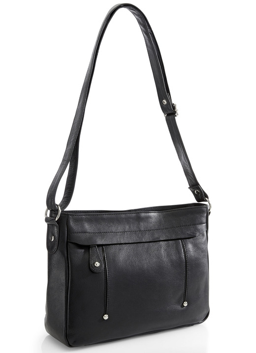Taschen - Laurina, Tasche, Damen, mit verstellbarem Umhängeriemen, in Farbe SCHWARZ Ansicht 1