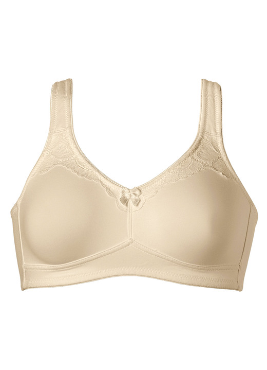 Soft-BH - Naturana Zweierpack BH mit doppelt vorgeformten Cups, in Größe 075 bis 105, in Cup C, in Farbe 2X WEISS Ansicht 5
