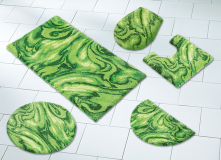 Außergewöhnliche Badgarnitur in supersofter Qualität
