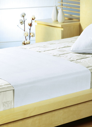 Bettwaren - Molton-Inkontinenz-Querauflage von Setex – Farbe WEISS Bettwaren - Molton-Inkontinenz-Querauflage von Setex, in Größe 131 (90/150 cm) bis 132 (2x90/150 cm), in Farbe WEISS