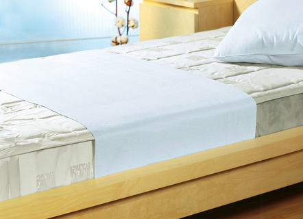 Bettwaren - Molton-Inkontinenz-Querauflage von Setex – Farbe WEISS Bettwaren - Molton-Inkontinenz-Querauflage von Setex, in Größe 131 (90/150 cm) bis 132 (2x90/150 cm), in Farbe WEISS