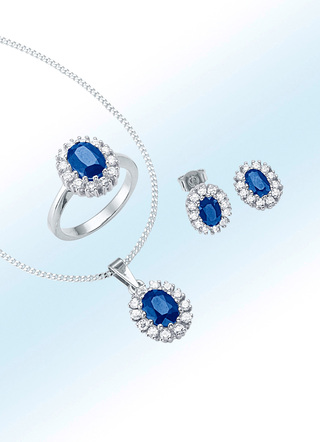 Schmuck-Set, 4-teilig in 5 attraktiven Farben