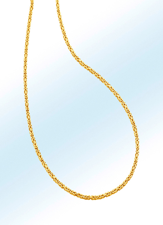 Konigskette Gold 2mm Herren Goldschmuck