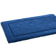 Badgarnituren - Bad-Wendegarnitur aus 100% Baumwolle – Farbe DUNKELBLAU Badgarnituren - Bad-Wendegarnitur aus 100% Baumwolle, in Größe 100 (Vorleger halbrund, 50x 80 cm) bis 110 (Hänge WC Garnitur, 2-teilig), in Farbe LILA