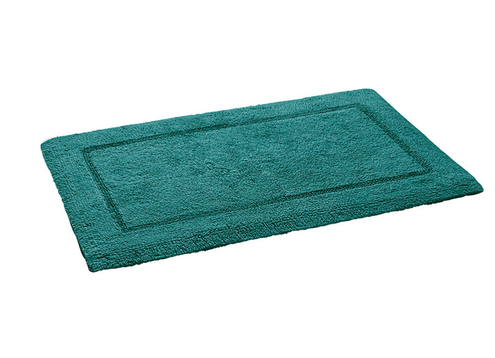 Badgarnituren - Bad-Wendegarnitur aus 100% Baumwolle, in Größe 100 (Vorleger halbrund, 50x 80 cm) bis 110 (Hänge WC Garnitur, 2-teilig), in Farbe LILA Ansicht 11