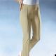 Hosen - Hose mit schmaler Fußweite in 15 Farben – Farbe BEIGE Hosen - Hose mit schmaler Fußweite in 15 Farben, in Größe 018 bis 096, in Farbe PFLAUME