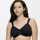 Bügel-BH - Triumph-Essential Minimizer Bügel-BH – Farbe SCHWARZ – Ansicht 1 Bügel-BH - Triumph-Essential Minimizer Bügel-BH, in Größe 075 bis 095, in Cup D, in Farbe KARMINROT – Farbe SCHWARZ – Ansicht 1