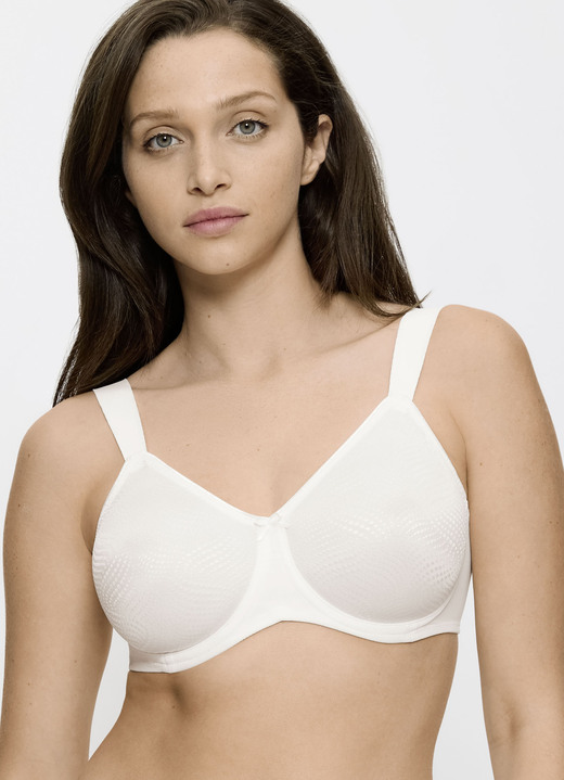 Bügel-BH - Triumph-Essential Minimizer Bügel-BH, in Größe 075 bis 095, in Cup F, in Farbe KARMINROT Ansicht 11