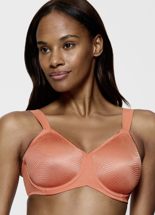 Bügel-BH - Triumph-Essential Minimizer Bügel-BH, in Größe 075 bis 095, in Cup C, in Farbe KARMINROT Ansicht 17