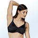 Bügel-BH - Triumph-Essential Minimizer Bügel-BH – Farbe SCHWARZ – Ansicht 3 Bügel-BH - Triumph-Essential Minimizer Bügel-BH, in Größe 075 bis 095, in Cup D, in Farbe KARMINROT – Farbe SCHWARZ – Ansicht 3