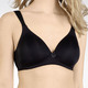 Soft-BH - Naturana BH mit weich gepolsterten Cups – Farbe SCHWARZ – Ansicht 1 Soft-BH - Naturana BH mit weich gepolsterten Cups, in Größe 075 bis 100, in Cup A, in Farbe AZALEE – Farbe SCHWARZ – Ansicht 1