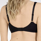 Soft-BH - Naturana BH mit weich gepolsterten Cups, in Größe 075 bis 100, in Cup A, in Farbe WEISS – Farbe SCHWARZ – Ansicht 3