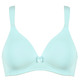 Soft-BH - Naturana BH mit weich gepolsterten Cups – Farbe AQUA – Ansicht 2 Soft-BH - Naturana BH mit weich gepolsterten Cups, in Größe 075 bis 100, in Cup B, in Farbe SCHWARZ – Farbe AQUA – Ansicht 2