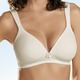 Soft-BH - Naturana BH mit weich gepolsterten Cups, in Größe 075 bis 100, in Cup B, in Farbe WEISS – Farbe SEKT – Ansicht 1