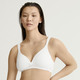 Soft-BH - Naturana BH mit weich gepolsterten Cups – Farbe WEISS – Ansicht 1 Soft-BH - Naturana BH mit weich gepolsterten Cups, in Größe 075 bis 100, in Cup B, in Farbe SCHWARZ – Farbe WEISS – Ansicht 1