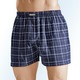 Pants & Boxershorts - Viererpack Boxershorts mit Eingriff, kariert, in Größe 005 bis 016, in Farbe 2X MARINE-BUNT, 2X GRAFIT-BUNT – Farbe 2X MARINE-BUNT, 2X GRAFIT-BUNT – Ansicht 1