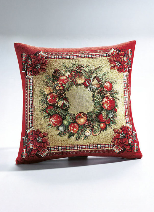 Tischdecken - Weihnachtliche Tisch- und Raumdekoration in Gobelin-Qualität, in Größe 100 (2 Platzsets, 33x 45 cm) bis 404 (Kissenbezug, 45x 45 cm), in Farbe  Ansicht 5