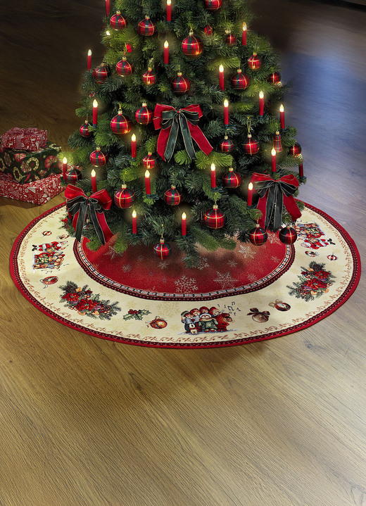 Tischdecken - Weihnachtliche Tisch- und Raumdekoration in Gobelin-Qualität, in Größe 100 (2 Platzsets, 33x 45 cm) bis 404 (Kissenbezug, 45x 45 cm), in Farbe  Ansicht 4