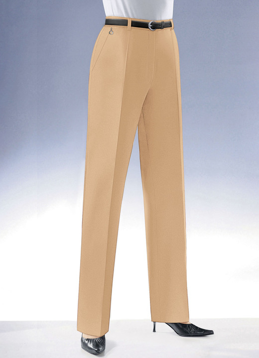 Hosen mit Knopf- und Reißverschluss - Klassische Hose, in Größe 018 bis 245, in Farbe DUNKELBRAUN Ansicht 5