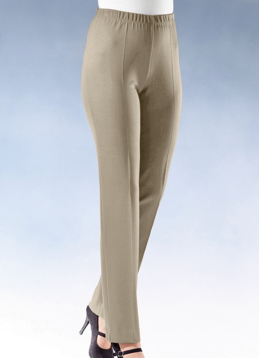 Hosen in Schlupfform - Hose in 9 Farben Hosen in Schlupfform - Hose in 9 Farben, in Größe 019 bis 245, in Farbe SAND