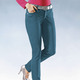 Jeans - Magic-Jeans in 11 Farben – Farbe PETROL Jeans - Magic-Jeans in 11 Farben, in Größe 017 bis 050, in Farbe BEIGE