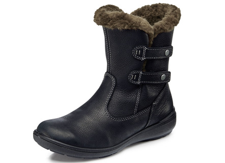 Stiefelette mit echtem Lammfellfutter