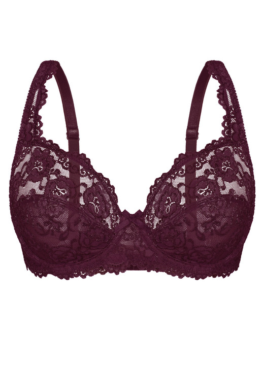 Wäsche - Sassa Zweierpack Bügel-BH aus Elastikspitze Ansicht 24 Wäsche - Sassa Zweierpack Bügel-BH aus Elastikspitze, in Größe 075 bis 100, in Cup B, in Farbe 1X KROKUS, 1X PUDER Ansicht 24