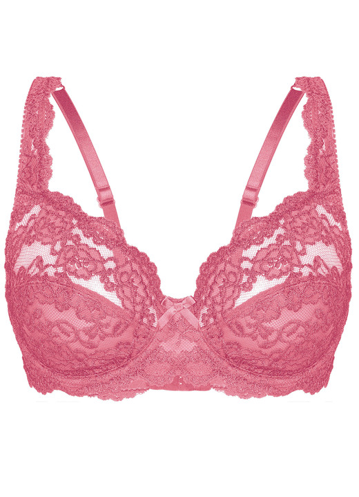 Wäsche - Sassa Zweierpack Bügel-BH aus Elastikspitze Ansicht 19 Wäsche - Sassa Zweierpack Bügel-BH aus Elastikspitze, in Größe 075 bis 100, in Cup B, in Farbe 1X KROKUS, 1X PUDER Ansicht 19