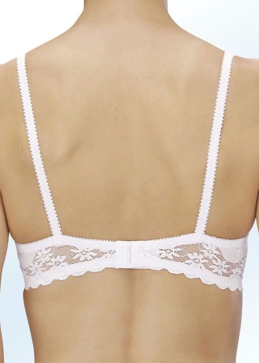 Bügel-BH - Naturana Zweierpack Bügel-BH, in Größe 070 bis 090, in Cup C, in Farbe 2X WEISS Ansicht 4