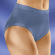 Slips - Fünferpack Slips mit Gummizug – Farbe 2X MAUVE, 2X INDIGO, 1X WEISS – Ansicht 2 Slips - Fünferpack Slips mit Gummizug, in Größe 038 bis 066, in Farbe 5X WEISS – Farbe 2X MAUVE, 2X INDIGO, 1X WEISS – Ansicht 2