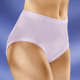Slips - Fünferpack Slips mit Gummizug – Farbe 2X MAUVE, 2X INDIGO, 1X WEISS – Ansicht 1 Slips - Fünferpack Slips mit Gummizug, in Größe 038 bis 066, in Farbe 5X WEISS – Farbe 2X MAUVE, 2X INDIGO, 1X WEISS – Ansicht 1