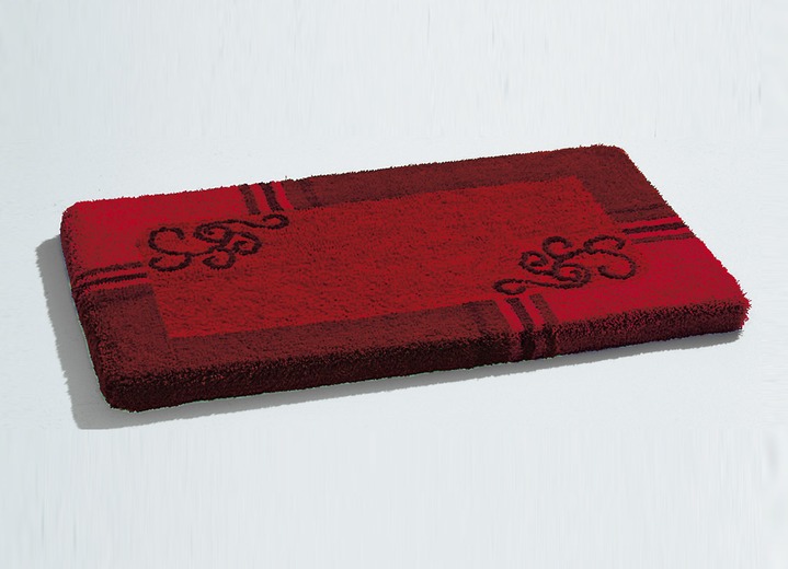 Badgarnituren - Badgarnitur von Kleine Wolke, in Größe 100 (Vorleger halbrund, 50/ 80 cm) bis 112 (Deckelbezug mit Kordel, 47/ 50 cm), in Farbe GRAU Ansicht 3