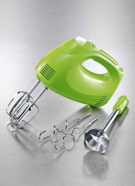 Küchengeräte - Handmixer-Set mit umfangreichem Zubehör, in Farbe GRÜN Ansicht 2