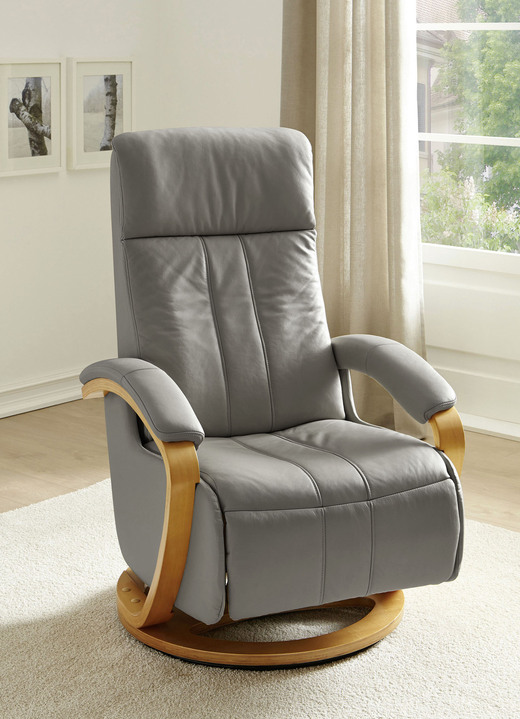 TV-Sessel / Relax-Sessel - Relaxsessel mit Fußstütze, in Farbe CREME Ansicht 3